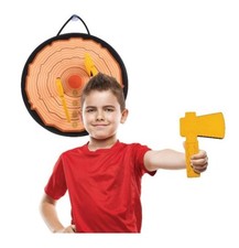 New Foam Axe Toss by MinnArk Sports Tomahawk Lumberjack Throwing Set Game Brand