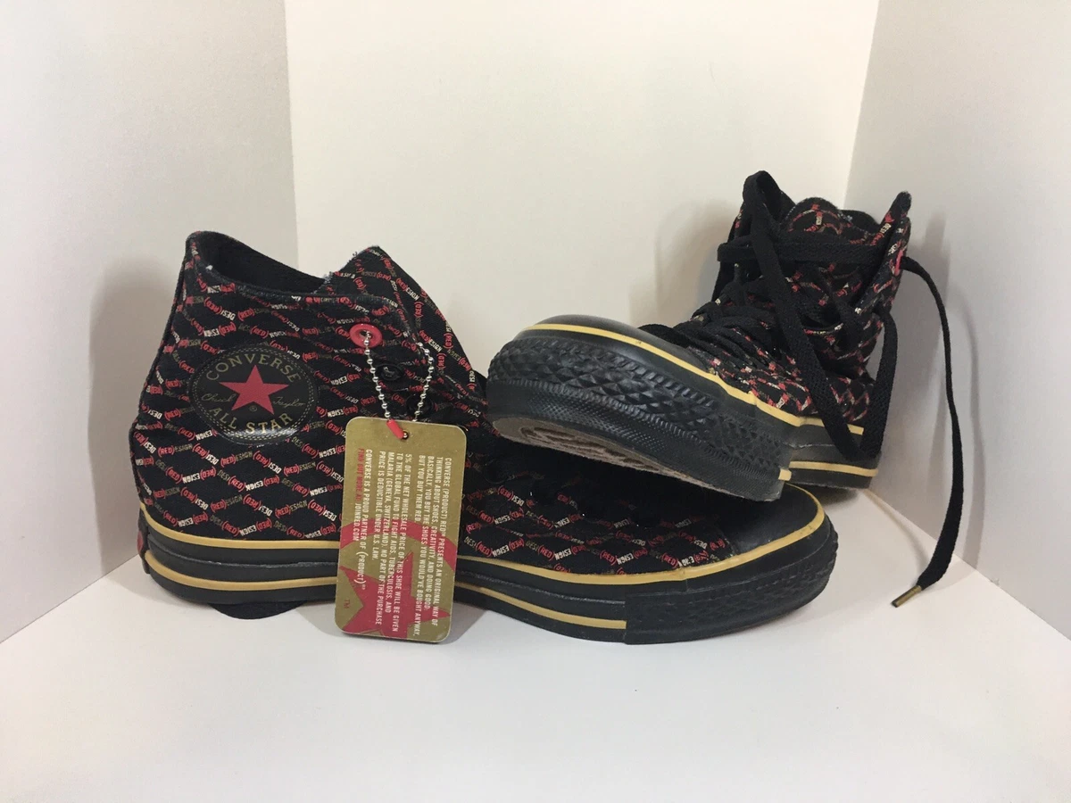 Rare Converse All stars Chuck Taylor Product Join Red Aids High