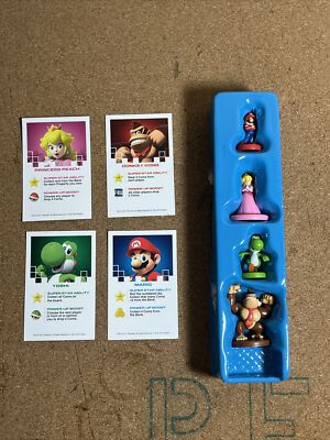 2017 Monopoly Gamer Edition Nintendo Replacement Tokens Pieces - with Cards