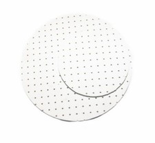Rayon Polyfelt Perforated Glass, Plastic Polishing Pads - 77mm, 125mm. Pack of 2