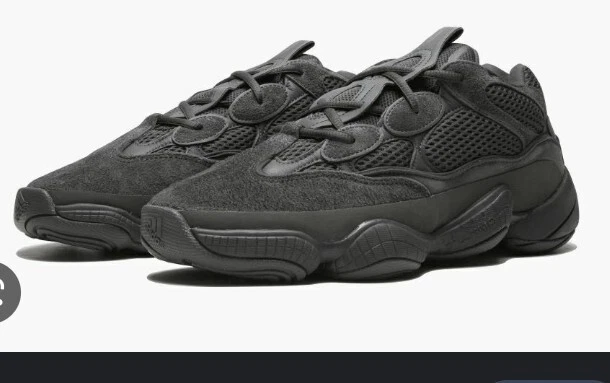 Size 10 - adidas Yeezy 500 Utility Black F36640 New In Box