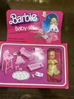 Vintage 1976 Barbie Baby-sits baby doll No. 7882 Mattel New In  Box Taiwan🍼