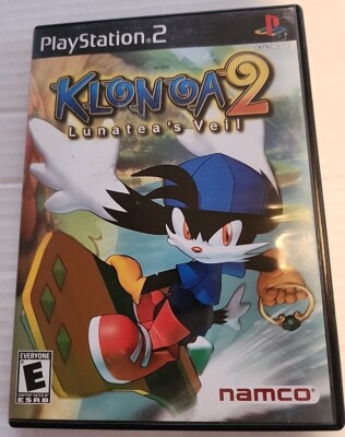 Klonoa 2 Lunatea's Veil Sur PS2 – Complet Et En Très Bon état – Jeu Mystère FR