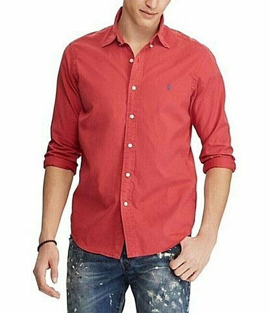 polo denim shirt big and tall