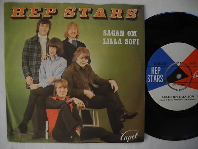 HEP STARS Sagan om lilla Sofi / Det finns en stad 45 7'' single 1968 Sweden VG+