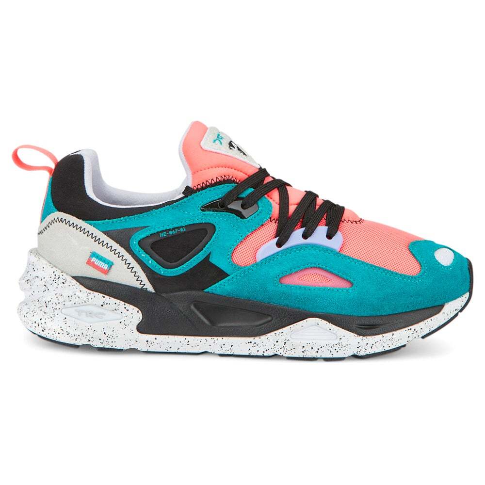 PUMA Trc Blaze Fd Lace Up Mens Blue Sneakers Casual Shoes