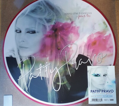 PATTY PRAVO - SPERO CHE TI PIACCIA ...POUR TOI -  LP PICTURE DISC NUMERATO NUOVO