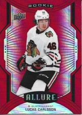 Lucas Carlsson #103 - 2020-21 Allure - Rookies SP Red Rainbow