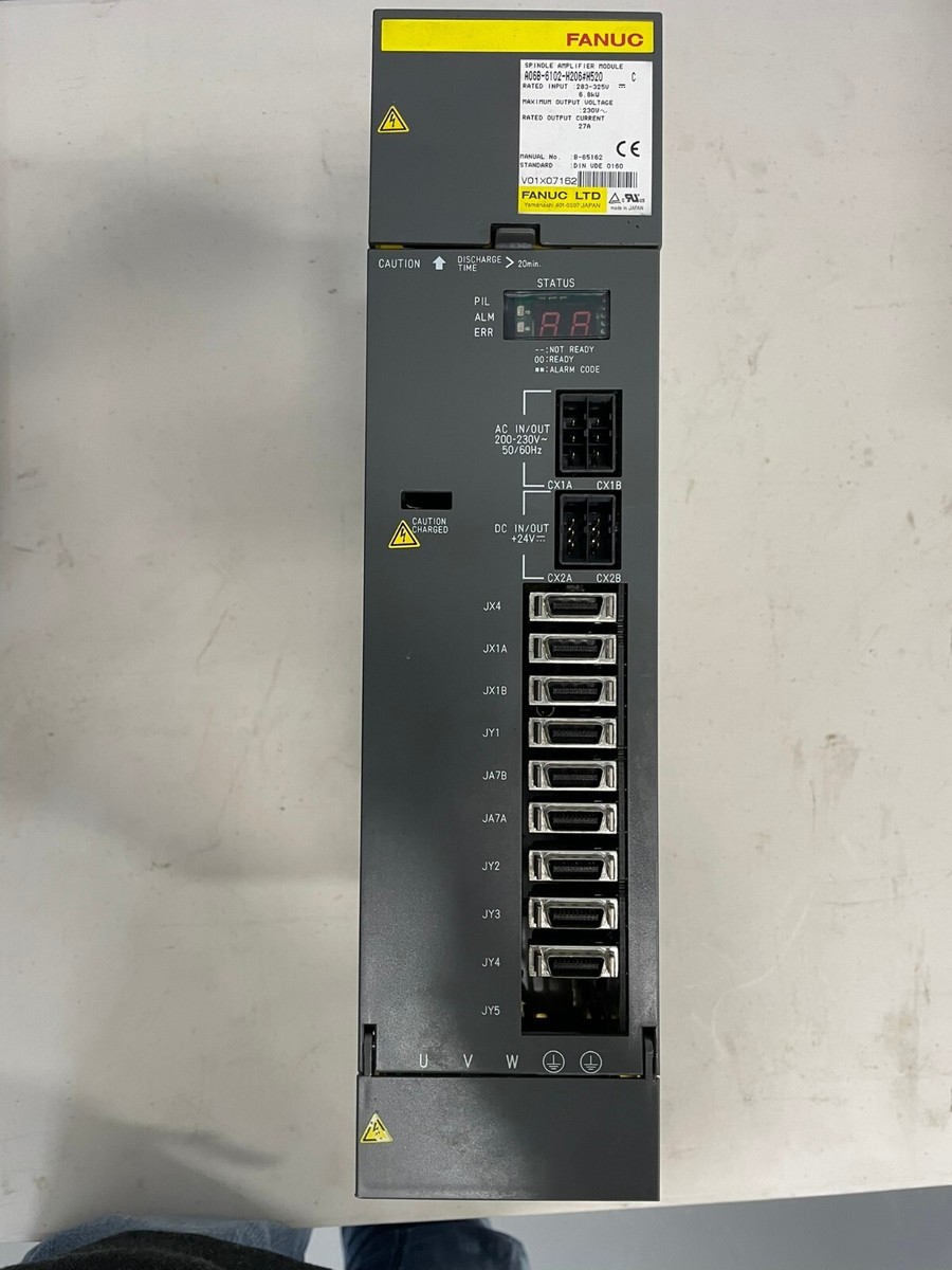 A06B-6102-H206#H520 - Fanuc Spindle Amplifier Module | eBay A06B-6102-H206#H520 - Fanuc Spindle Amplifier Module | eBay