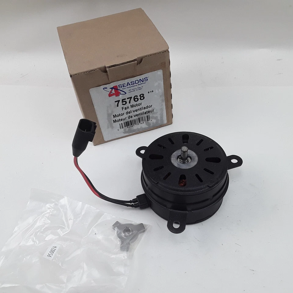 Four Seasons 75768 Condenser Fan Motor Fits Cadillac Chevrolet GMC (2004-2014) - Image 2 of 4