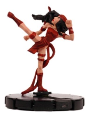 HEROCLIX Critical Mass 032 ELEKTRA Experienced Blue