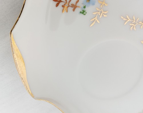 Tazza da tè e piatto vongole vintage Japan Blue Forget-me-not - Foto 5 di 12