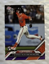 Tyler Fitzgerald - 2024 TOPPS NOW Card 475 - Purple 19/25 - 1st SINCE BONDS RC