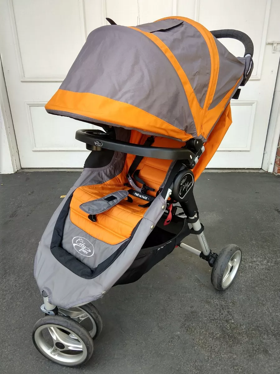 ordbog Suri Portico Baby Jogger City Mini Single Stroller Orange with Cup Holder and Gate Check  Bag | eBay