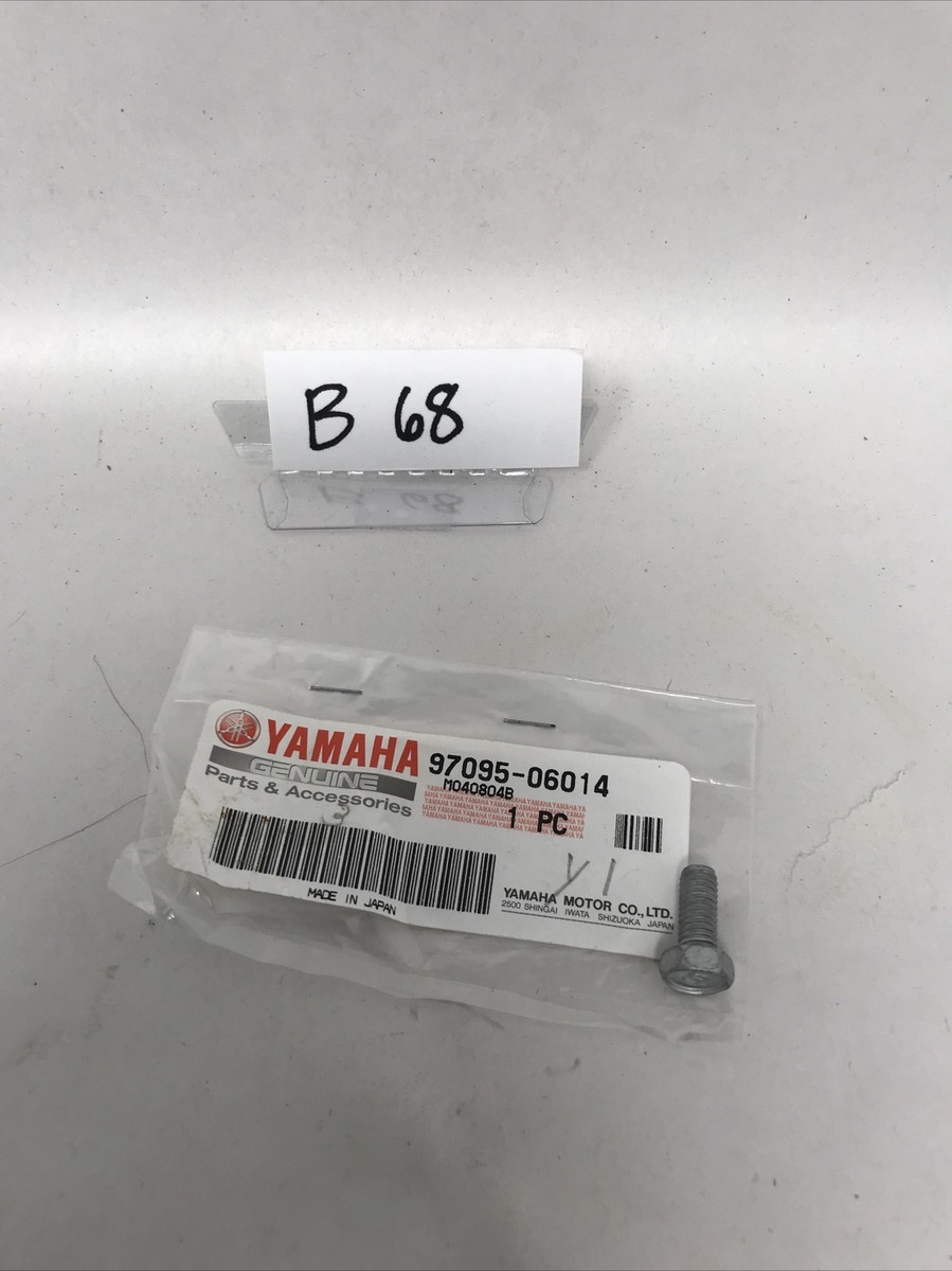 G Bolt (Matte Gray) Part Number - 97095-06014 For Yamaha OEM