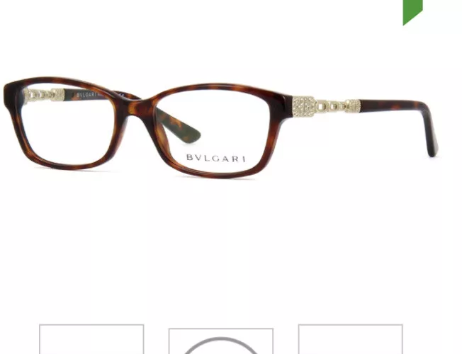 Bvlgari prescription cheap glasses frames