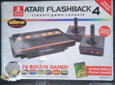 Atari Flashback 4 Classic 76 Games Console Special Edition - Wireless