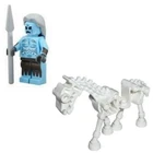 Game of Thrones AGOT GOT Custom Minifigure Figure White Walker & Skeleton Horse