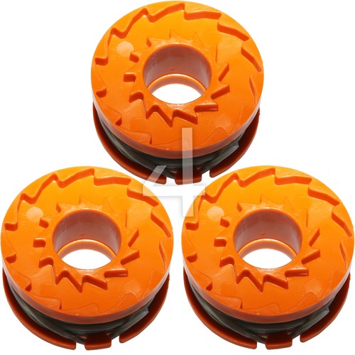 3 x ALM Trimmer Spool & Line for Titan 549 Cordless Grass Strimmer eBay