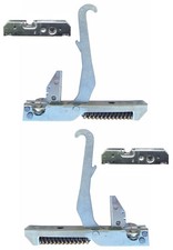 Coppia Cerniere Forno Ilve Samet Fulgor con 2 portarulli per porta doppio vetro