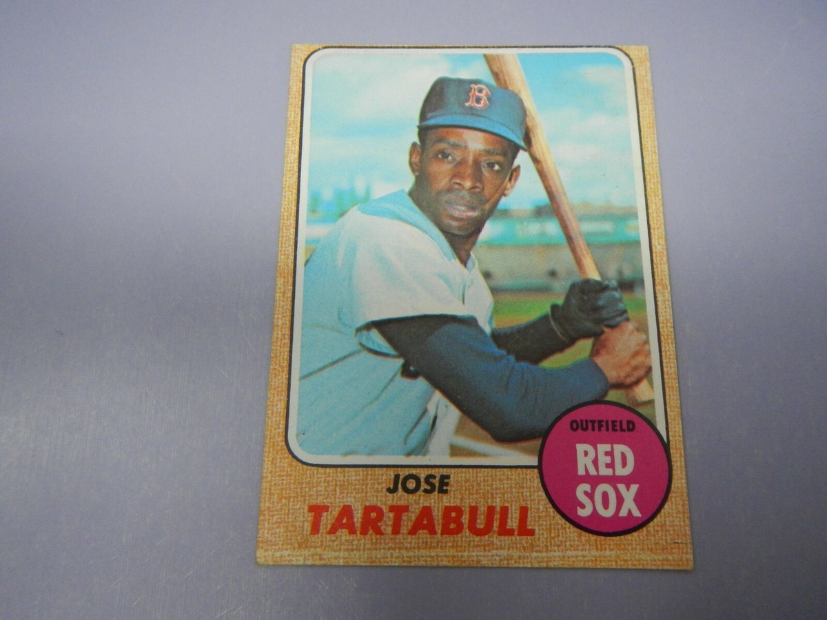 1968 Topps Baseball Jose Tartabull Boston Red Sox #555 | eBay