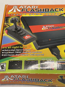 ATARI Flashback Classic Game Console 20 Built In Games Rated E - Tested Working