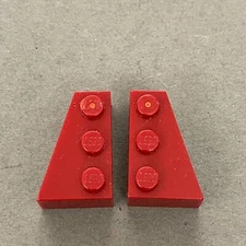 Lego 6564 6465 Scarlet or Brick Red Replacement Parts Pieces Lot of 2