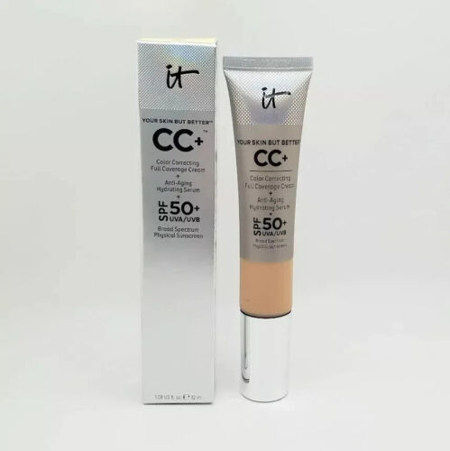 IT Cosmetics Your Skin But Better CC Full Coverage Cream SPF50 Medium EXPIRED
