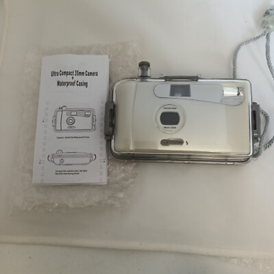 35mm Wasserdichte Kamera mit Blitz, bis 3m. Brandneu. In Originalverpackung