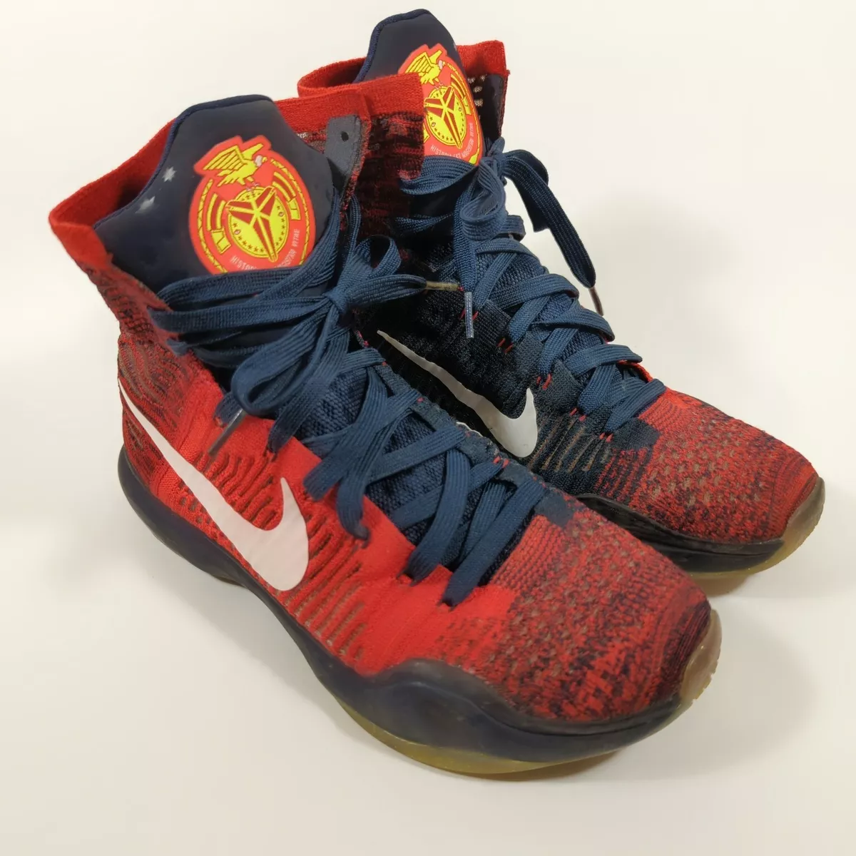 Nike Kobe 10 X Elite High American Athletic Basketball Shoes Size 9 718763-614
