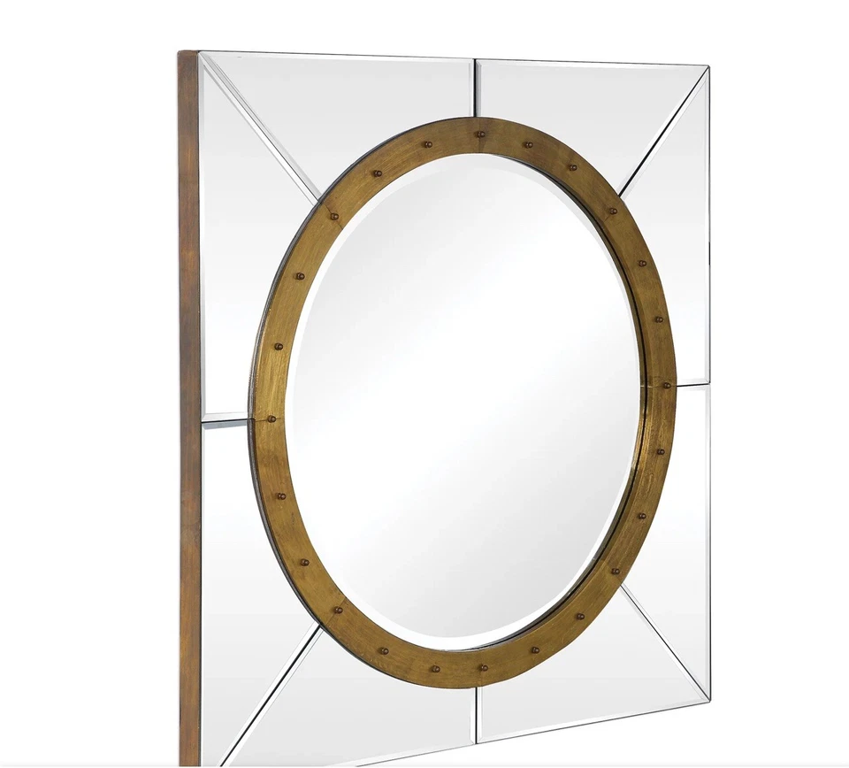 设计师镜 Uttermost 09487 玛雅方形镜。 全新 — 第 4/4 张图片