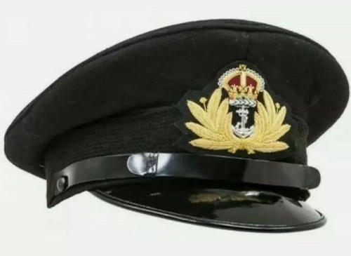 WW2 British Royal Navy officers peaked 