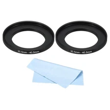 30.5mm-40.5mm Step Up Ring Camera Lens Filter Adapter Filter with Cloth