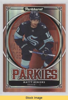 2023-24 Upper Deck Parkhurst Parkies Red Achievement Matty Beniers #P-6 READ z1b