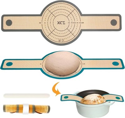 2 PCs Silicone Bread Sling Dutch Oven Non-Stick & Easy Clean Reusable Silicone