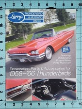2009 Larrys Ford Thunderbird 1958-66 Parts Catalog T-bird Restoration Reference