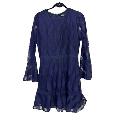 boohoo blue lace dress Cornflower Blue Coast Lace Tiered Detail Strappy Midi Dress