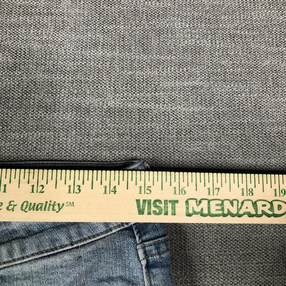 Pantalones Cortos Lucky Brand Para Mujer 6 Azul Denim The Roll Up Distressed Informal Jean 28 Foto 3 de 4