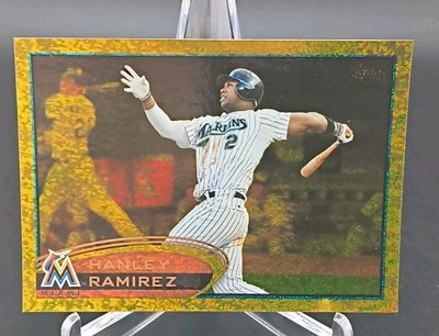 2012 Topps - Hanley Ramirez #60 Gold Sparkle