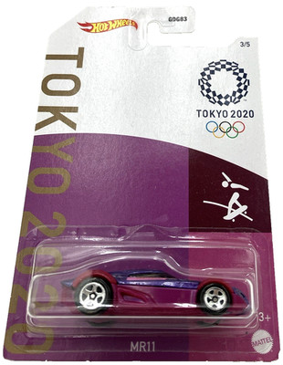 Hot Wheels MR11 Tokyo 2020 Skateboarding MR11 Walmart Exclusive Pink Purple 3/5