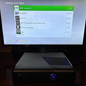 Xbox 360 With Full Game Library - Clean