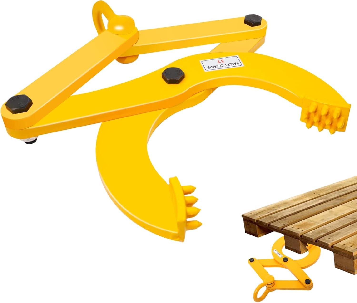 kuailebuy Pallet Puller,3T/6600 LBS Capacity Pallet Jack Puller,Heavy Duty Si...