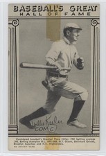 1948 Exhibits Baseball's Great Hall of Fame Willie Keeler HOF 14rq