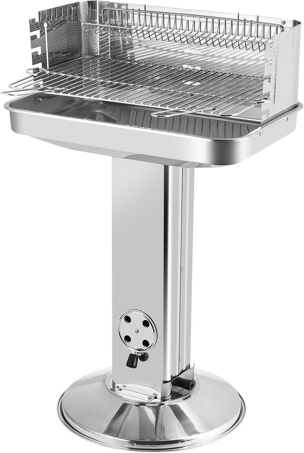 Barbecue in Acciaio Inox，Griglia Barbecue Carbonella，Campeggio, Grigliate per Fe