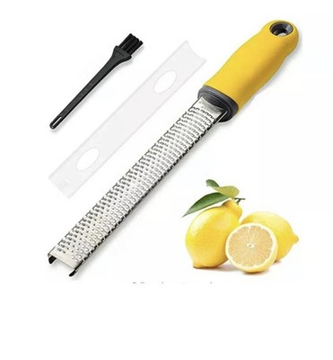 Lemon Zester Citrus Cheese Garlic Grater - Stainless Steel Utility Zester