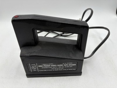 Realistic High-Power Video/Audio Tape Eraser Radio Shack