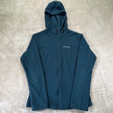 Columbia Fleece Women s Green Hooded Sweatshi...