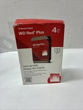 WD Red Plus 4TB NAS Hard Drive 3.5" SATA 6Gb/s CMR 128MB HDD WD40EFZZ