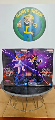Yu-Gi-Oh ! Lot de 2 figurines Yugi et jeune magicien noir Senkouzekkei... - Photo 1/4