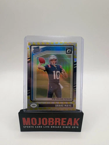 2024 Panini Donruss Optic Drake Maye #229 /149 Flex Emoji SP
